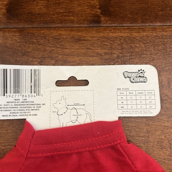 Boundless Star Wars Mandalonian Pet Toy Box Set Studded Knit Dog Shirt Red NWT - Picture 8 of 8